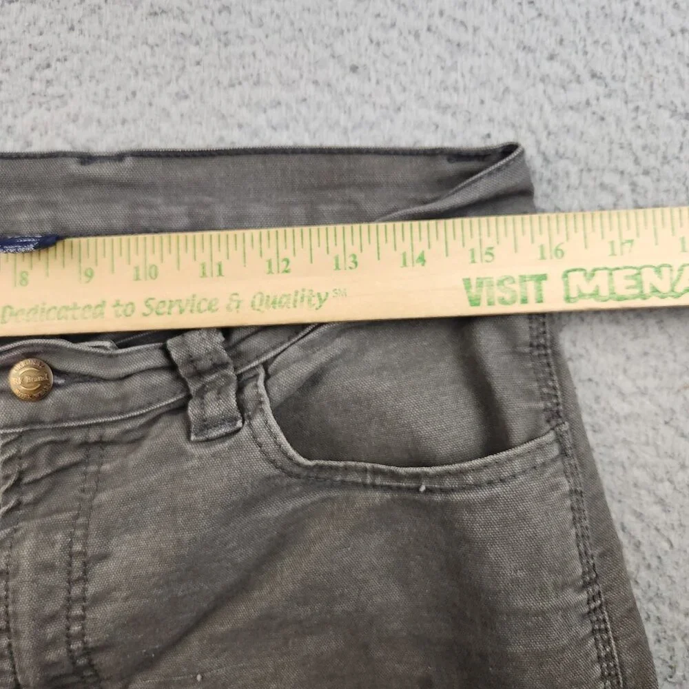 Green Carpenter Straight Leg Garage‎ Pants Size 32x32 Destroyed Work Lightweight